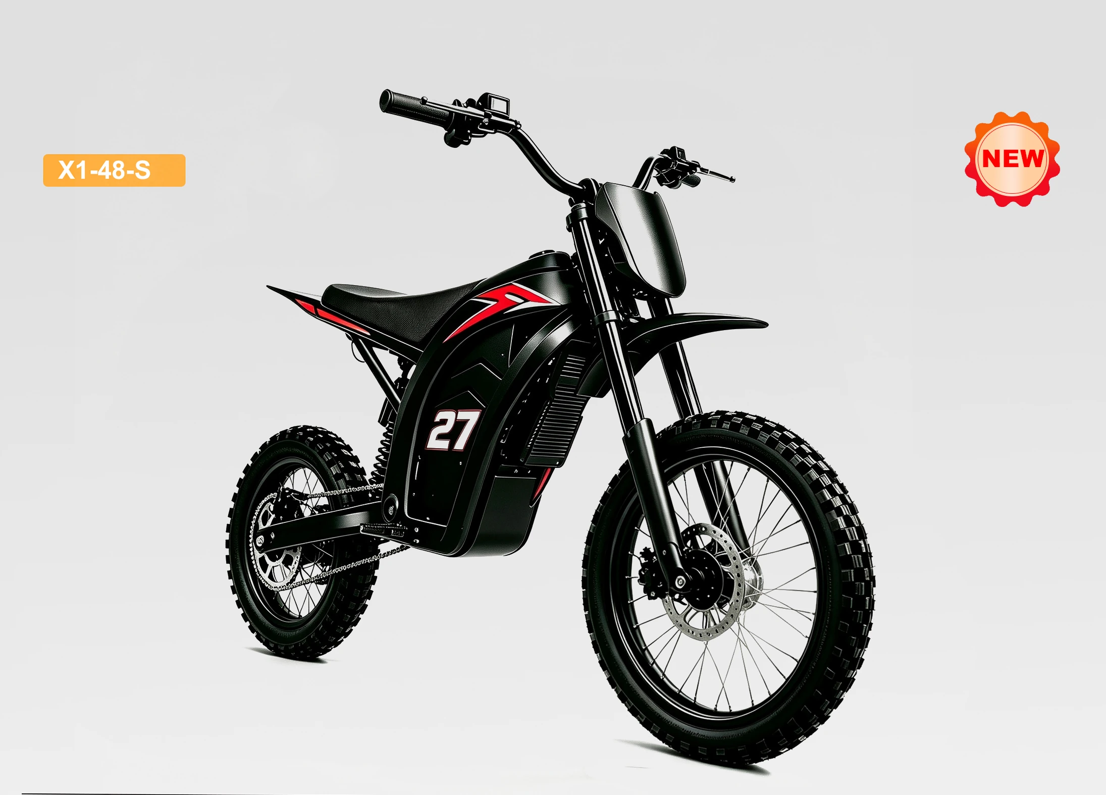 X1-48-S standard motorcycle view from KMS brochure